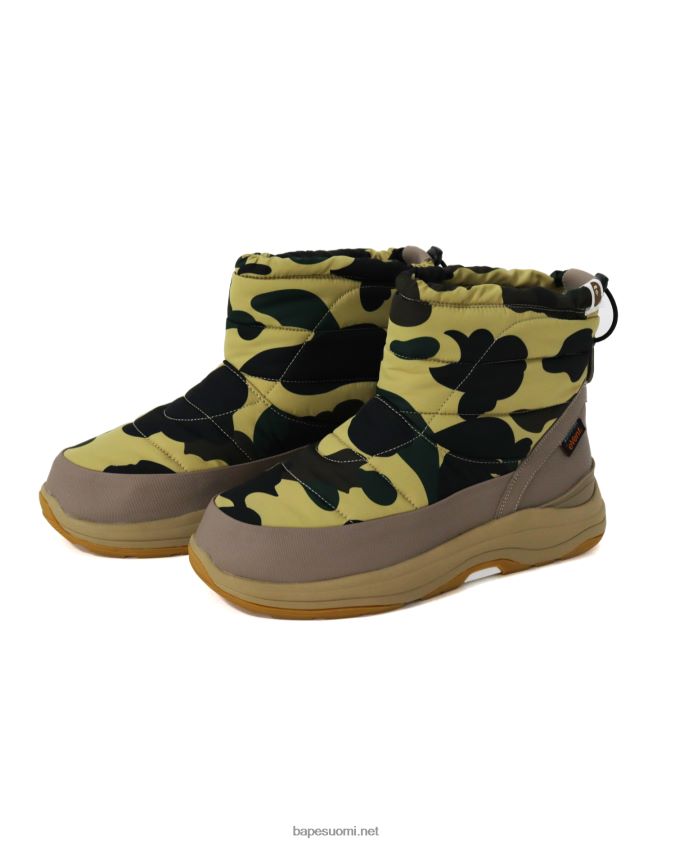 keltainen miehet A Bathing Ape x suicoke bower-saappaat 8HT2D8733