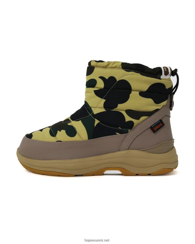 keltainen miehet A Bathing Ape x suicoke bower-saappaat 8HT2D8733