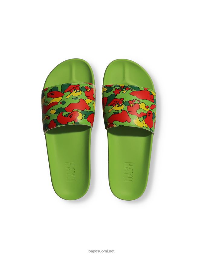 caise miehet A Bathing Ape x hayn sta camo slide sandaalit 8HT2D8728