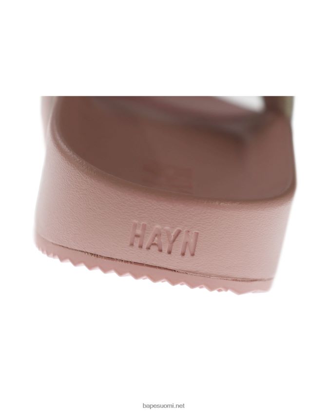 vaaleanpunainen miehet A Bathing Ape x hayn sta camo slide sandaalit 8HT2D8729