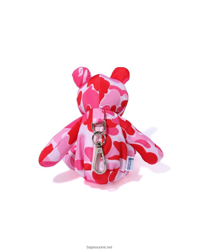 vaaleanpunainen miehet A Bathing Ape abc camo karhu ekolaukku(t) 8HT2D8475