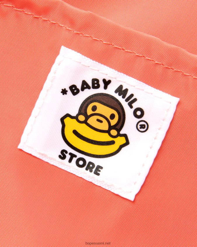 vaaleanpunainen miehet A Bathing Ape vauva milo-laukku 8HT2D8746
