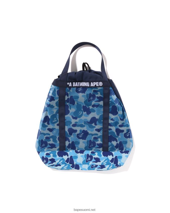 vaaleansininen miehet A Bathing Ape abc camo verkkokassi 8HT2D8395