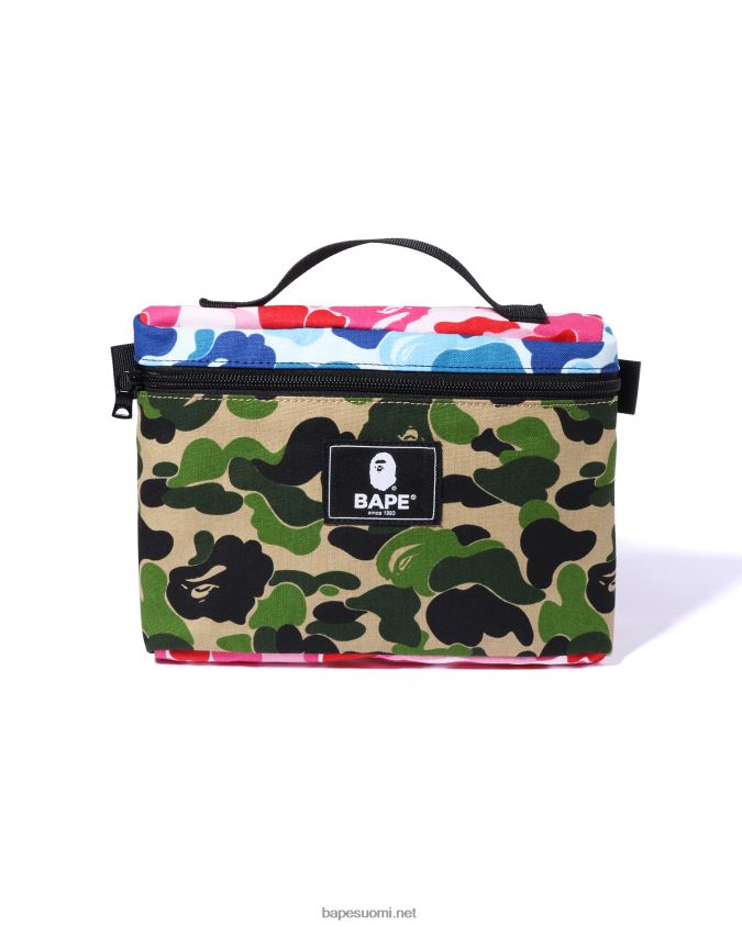 caise miehet A Bathing Ape abc mix camo musiikkipussi 8HT2D8750
