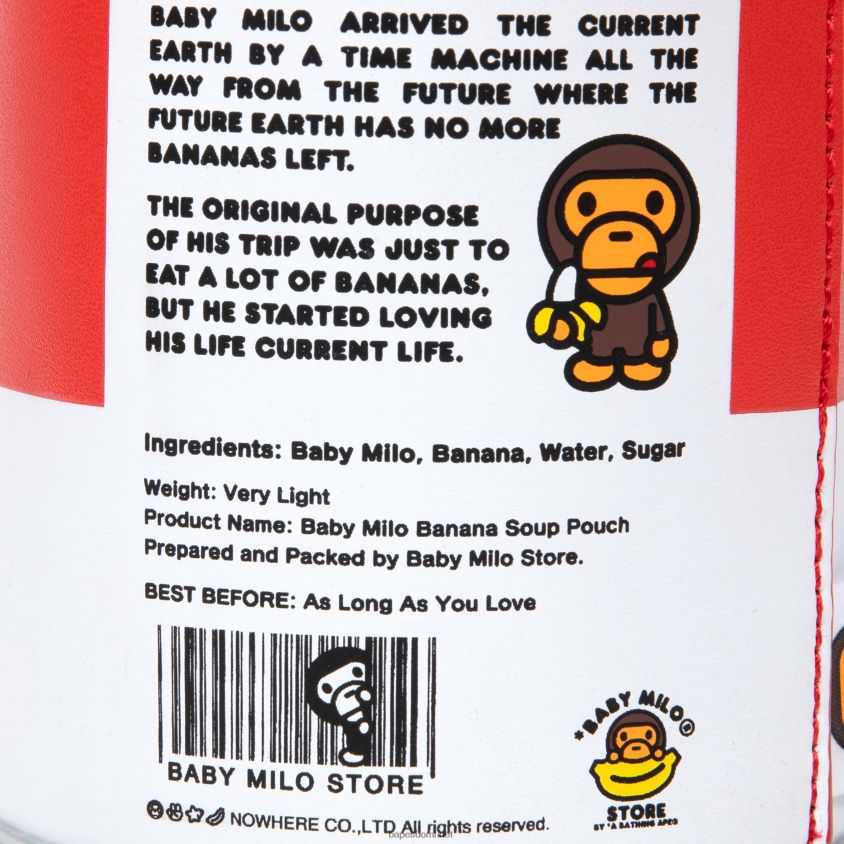 kirkkaan punainen miehet A Bathing Ape voi pussittaa 8HT2D8759