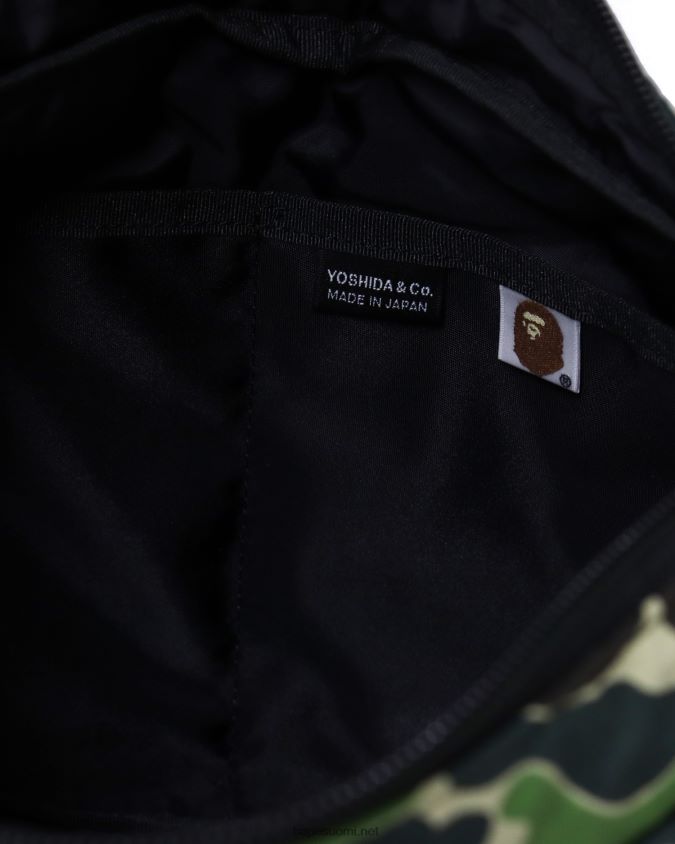 armeijan vihreä miehet A Bathing Ape porter abc camo olkalaukku 8HT2D8754