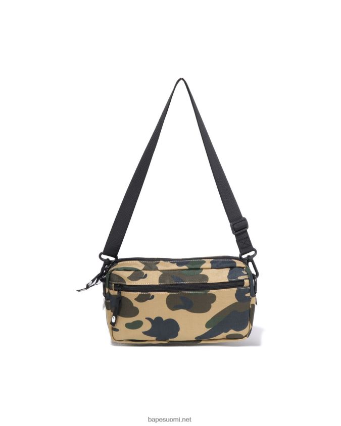 keltainen miehet A Bathing Ape 1. camo mini olkalaukku 8HT2D8469