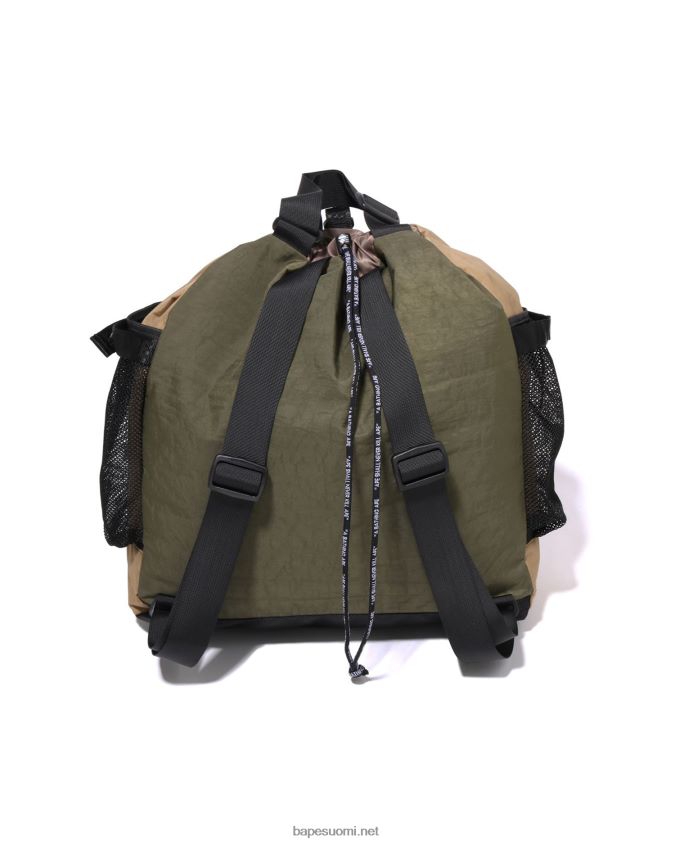 beige miehet A Bathing Ape väriä estävä monilaukku 8HT2D8457