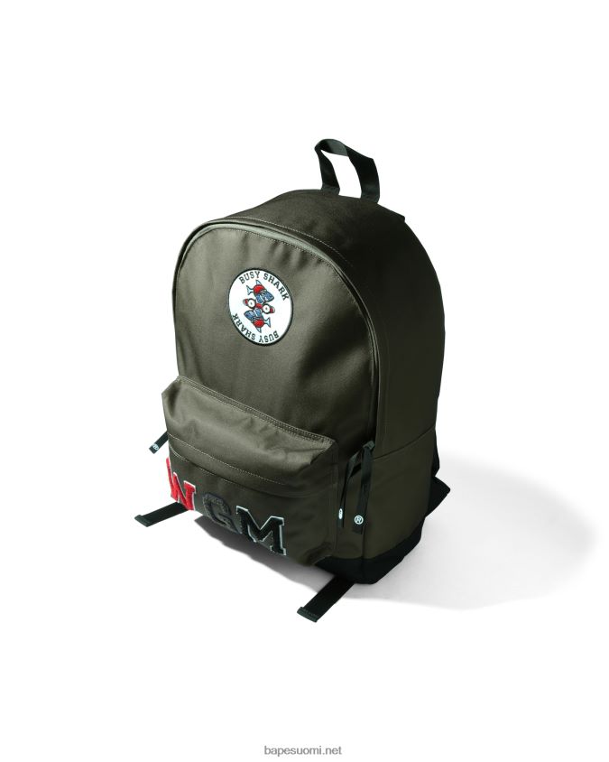 vaaleanvihreä miehet A Bathing Ape kiireisen hain päivän paketti 8HT2D8748