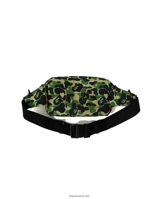 armeijan vihreä miehet A Bathing Ape porter abc camo vyötärölaukku 8HT2D8755