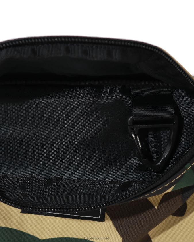 täyteläinen keltainen miehet A Bathing Ape 1. camo vyötärölaukku 8HT2D8774