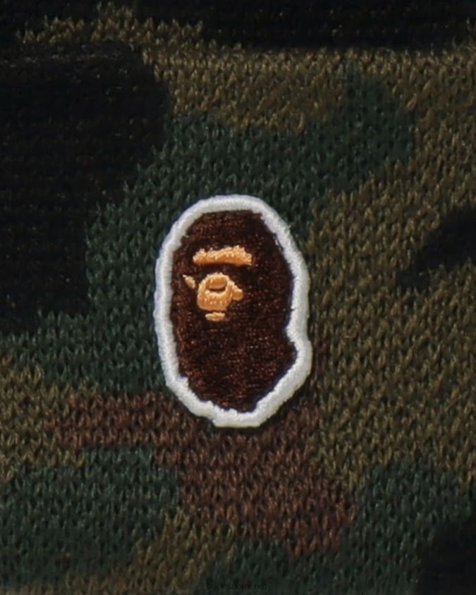 armeijan vihreä miehet A Bathing Ape 1. camo neulottu lippalakki 8HT2D8633