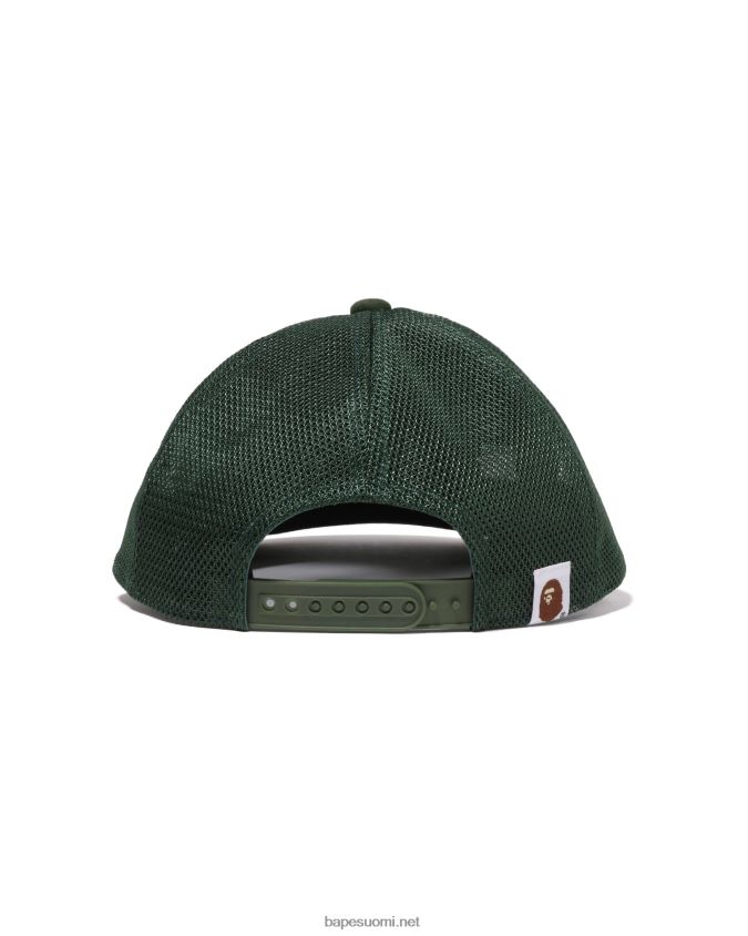 armeijan vihreä miehet A Bathing Ape värillinen camo nyc logo verkkokorkki 8HT2D8533