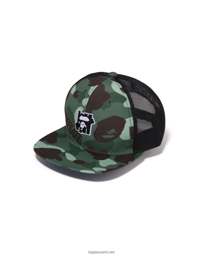 armeijan vihreä miehet A Bathing Ape x undftd color camo verkkokorkki 8HT2D8516