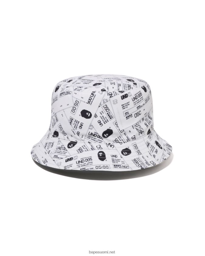 armeijan vihreä miehet A Bathing Ape x undftd väri camo flanelli bucket hattu 8HT2D8518