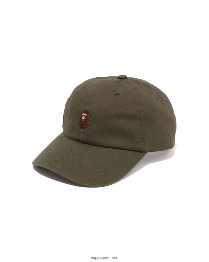 armeijan vihreä miehet A Bathing Ape yhden pisteen paneelikorkki 8HT2D8445