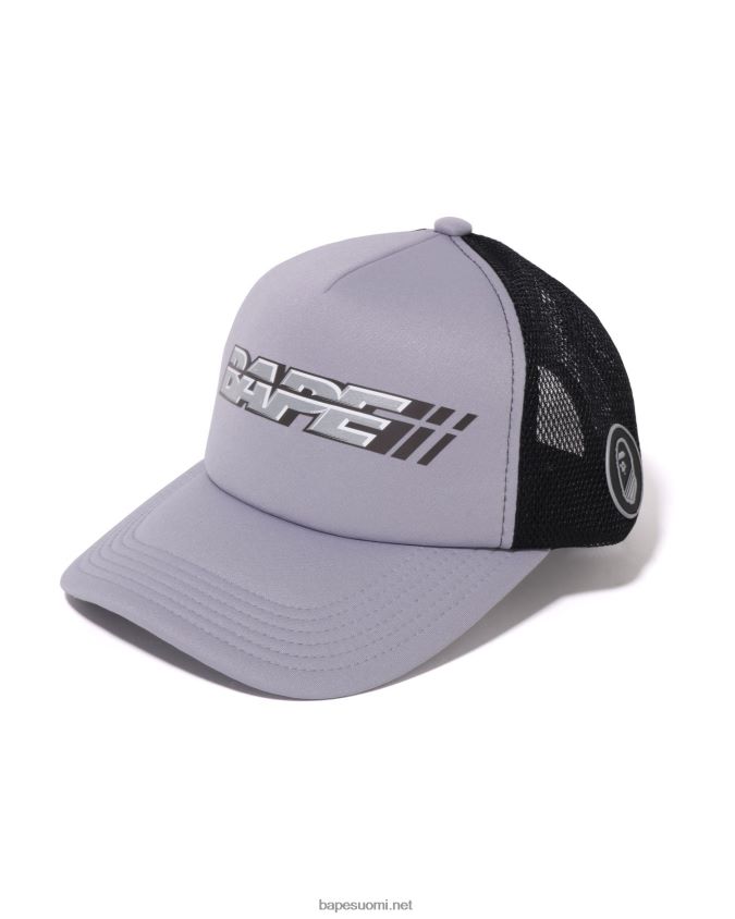 harmaa miehet A Bathing Ape racer verkkokorkki 8HT2D8389