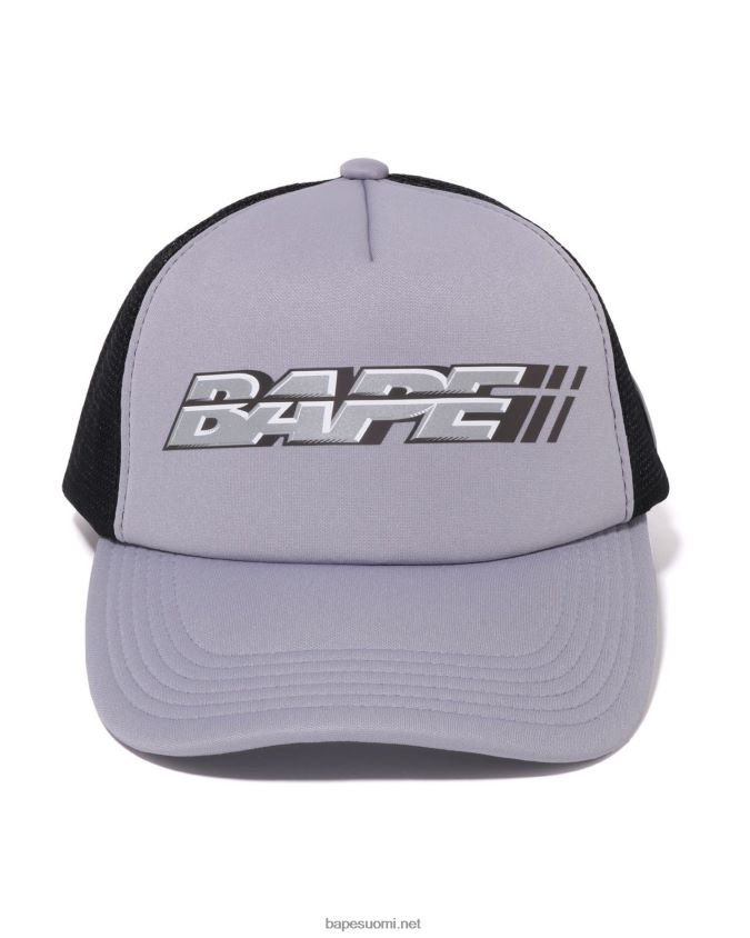 harmaa miehet A Bathing Ape racer verkkokorkki 8HT2D8389