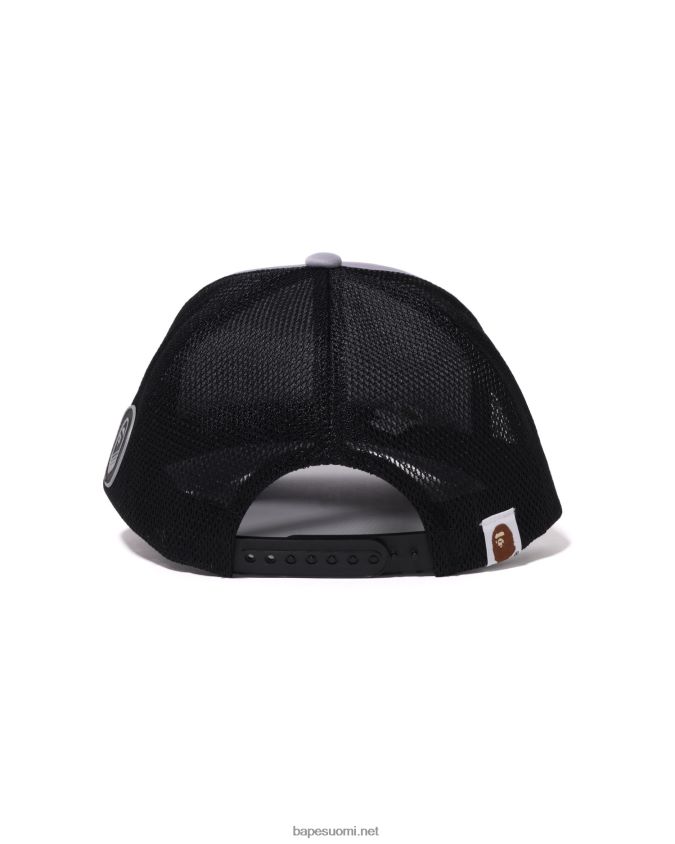 harmaa miehet A Bathing Ape racer verkkokorkki 8HT2D8389