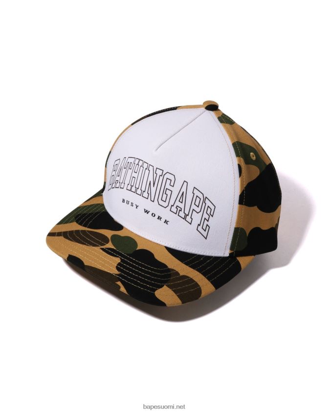 keltainen miehet A Bathing Ape 1. camo cap 8HT2D8472