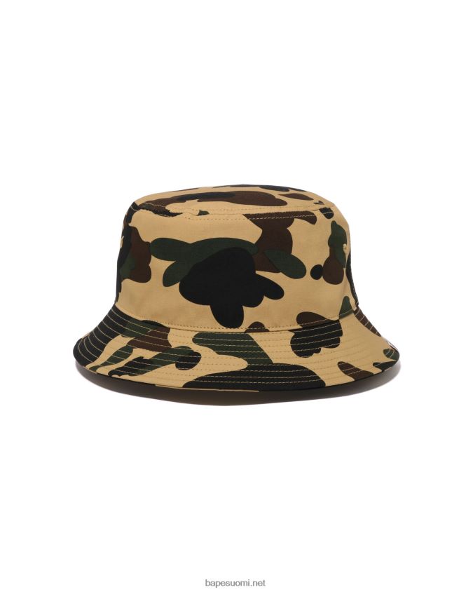 khaki miehet A Bathing Ape 1. camo bucket hattu 8HT2D8385