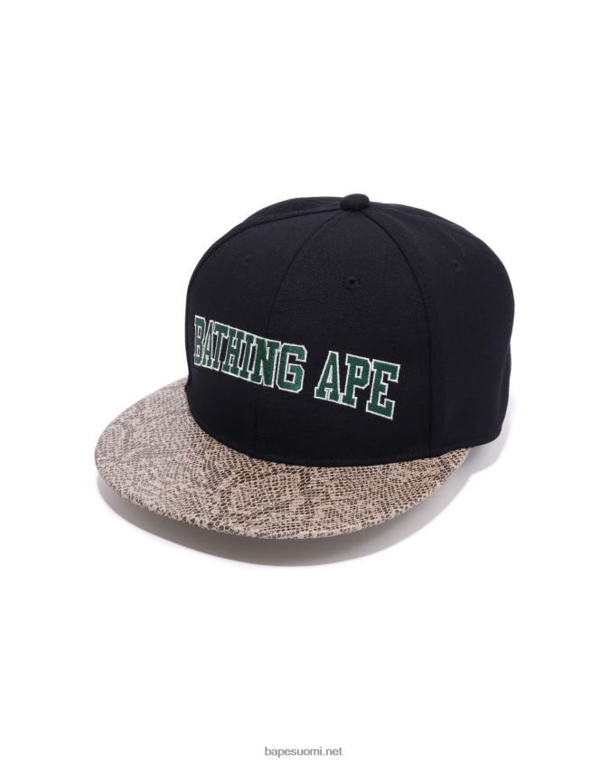 laivastonsininen miehet A Bathing Ape käärmepaneelin korkki 8HT2D8546