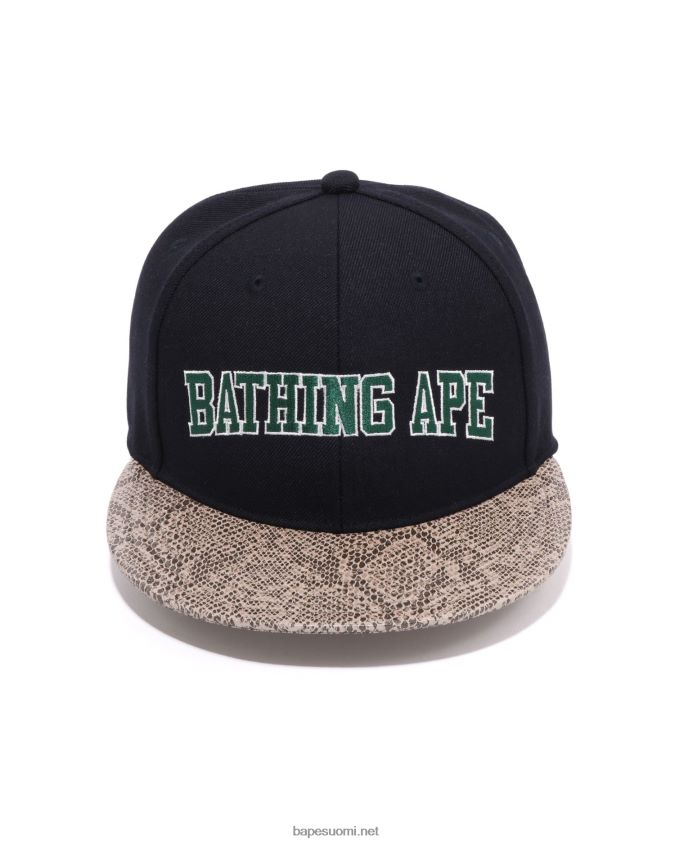 laivastonsininen miehet A Bathing Ape käärmepaneelin korkki 8HT2D8546