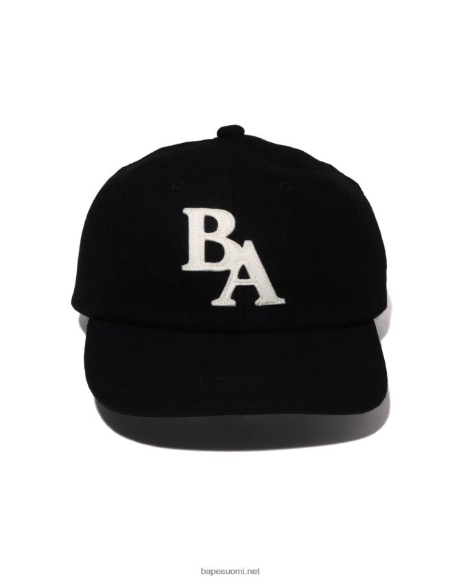 musta miehet A Bathing Ape head melton paneelin korkki 8HT2D8522
