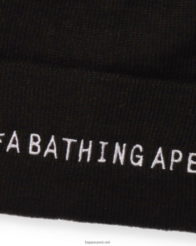 musta miehet A Bathing Ape neuloa pipo 8HT2D8637
