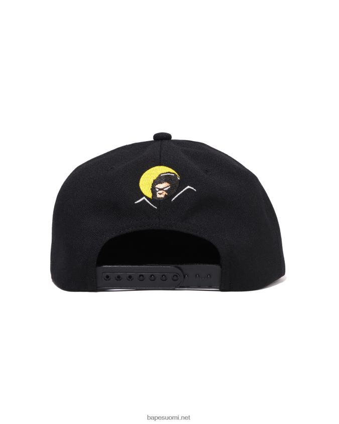 musta miehet A Bathing Ape varjonapsautussuojus 8HT2D8415