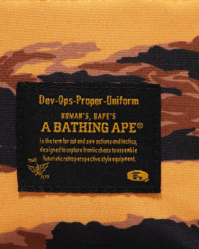 oranssi miehet A Bathing Ape tiger camo bucket hattu 8HT2D8500