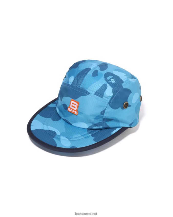 vaaleansininen miehet A Bathing Ape hunajakennomainen camo jet cap 8HT2D8413