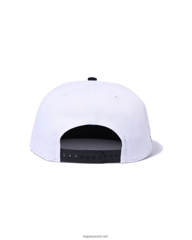 valkoinen miehet A Bathing Ape x new era head 9 fifty cap 8HT2D8563