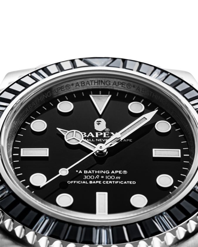 musta miehet A Bathing Ape tyypin 1 kristallikivi 8HT2D8450