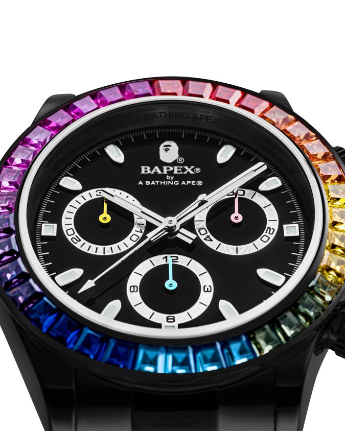 musta miehet A Bathing Ape tyypin 4 kristallikivi 8HT2D8382