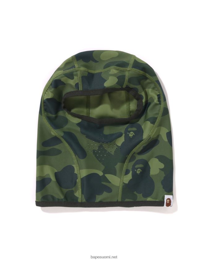 armeijan vihreä miehet A Bathing Ape väri camo balaclava 8HT2D8528