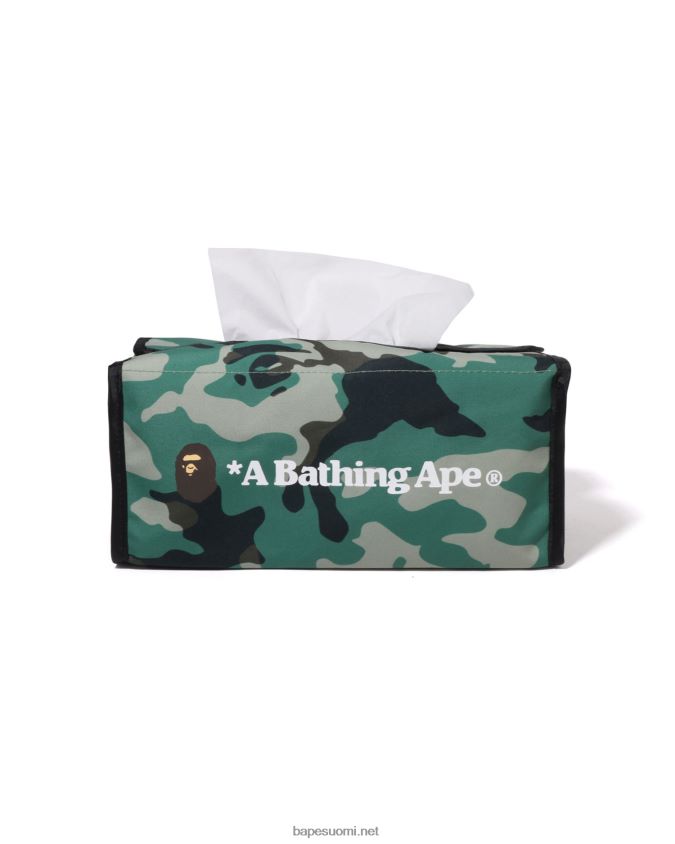 armeijan vihreä miehet A Bathing Ape Woodland Camo -matkapaperilaukku 8HT2D8455