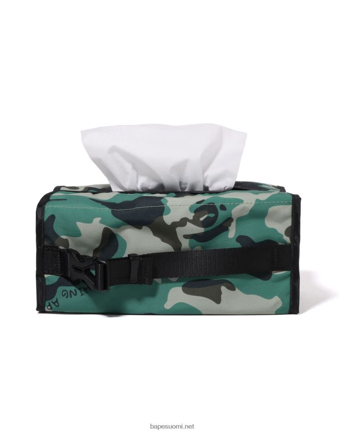 armeijan vihreä miehet A Bathing Ape Woodland Camo -matkapaperilaukku 8HT2D8455