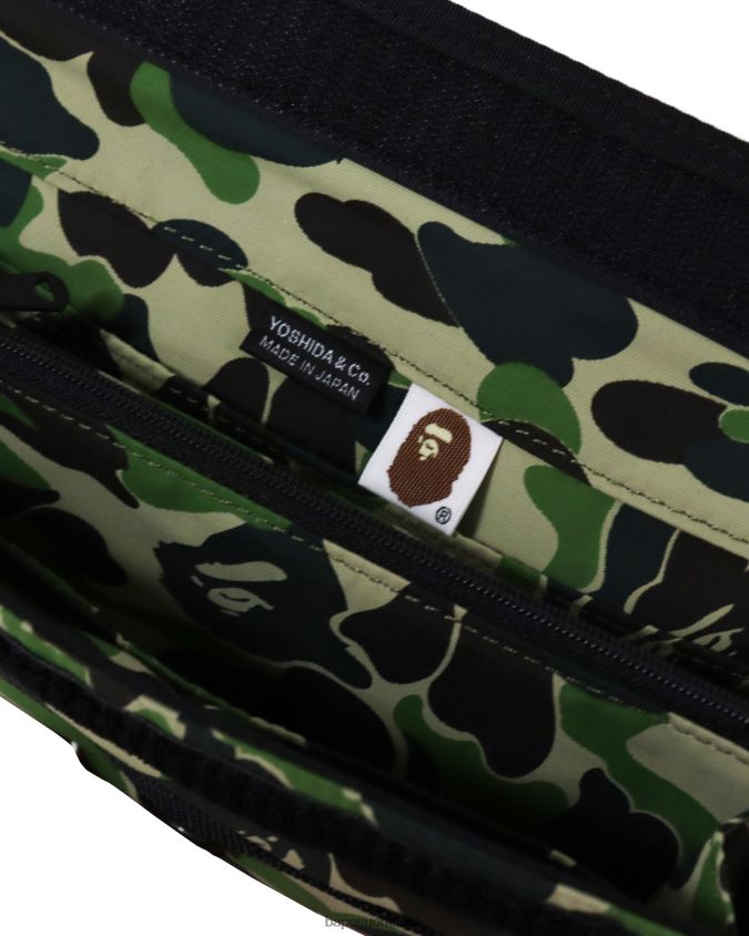 armeijan vihreä miehet A Bathing Ape porter abc camo pitkä lompakko 8HT2D8647