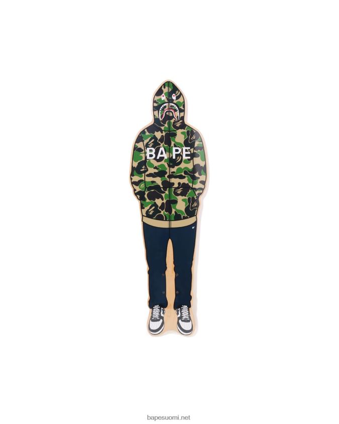 armeijan vihreä miehet A Bathing Ape shark seijin -luistinkansi 8HT2D8551