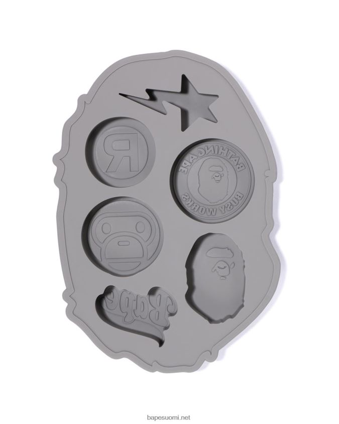 musta miehet A Bathing Ape päällinen silikonijääastia 8HT2D8429