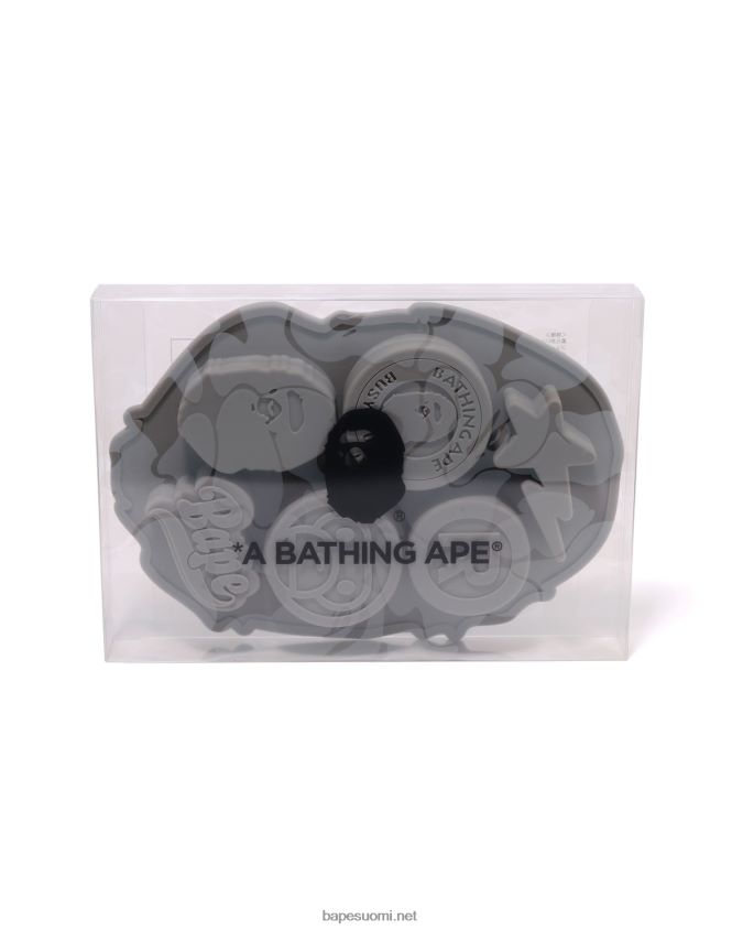 musta miehet A Bathing Ape päällinen silikonijääastia 8HT2D8429