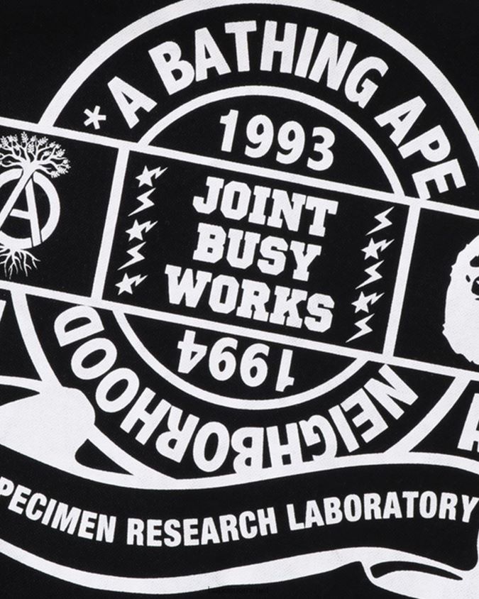 musta miehet A Bathing Ape x nbhd esiliina 8HT2D8501