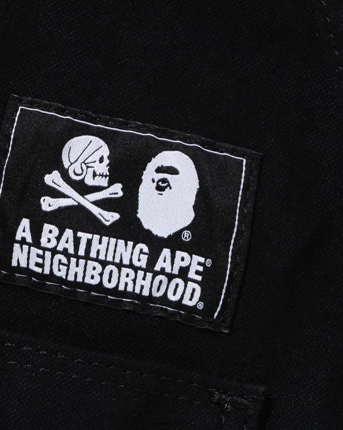 musta miehet A Bathing Ape x nbhd esiliina 8HT2D8501