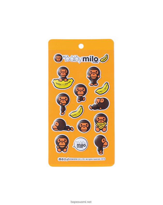 tangeriini miehet A Bathing Ape milo & banaani tarrapakkaus 8HT2D81170