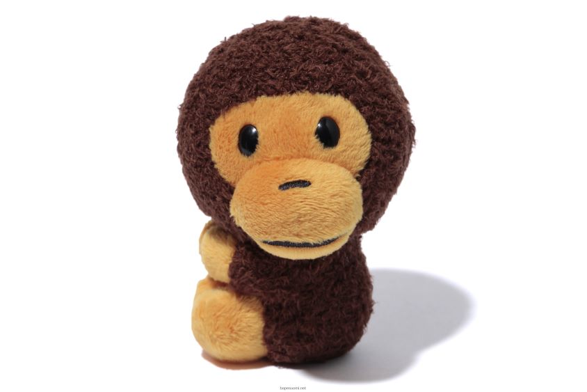kahvia miehet A Bathing Ape istuva milomagneetti pehmonukke - 12cm 8HT2D81184