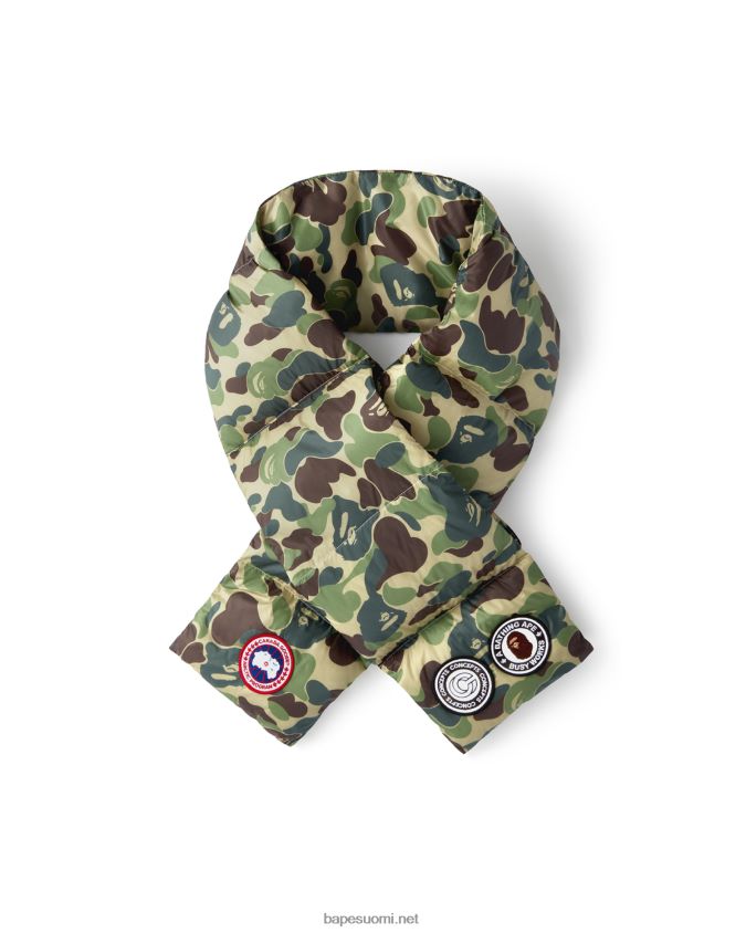 armeijan vihreä miehet A Bathing Ape x kanadanhanhi x käsitteet abc camo untuvahuivi 8HT2D8614