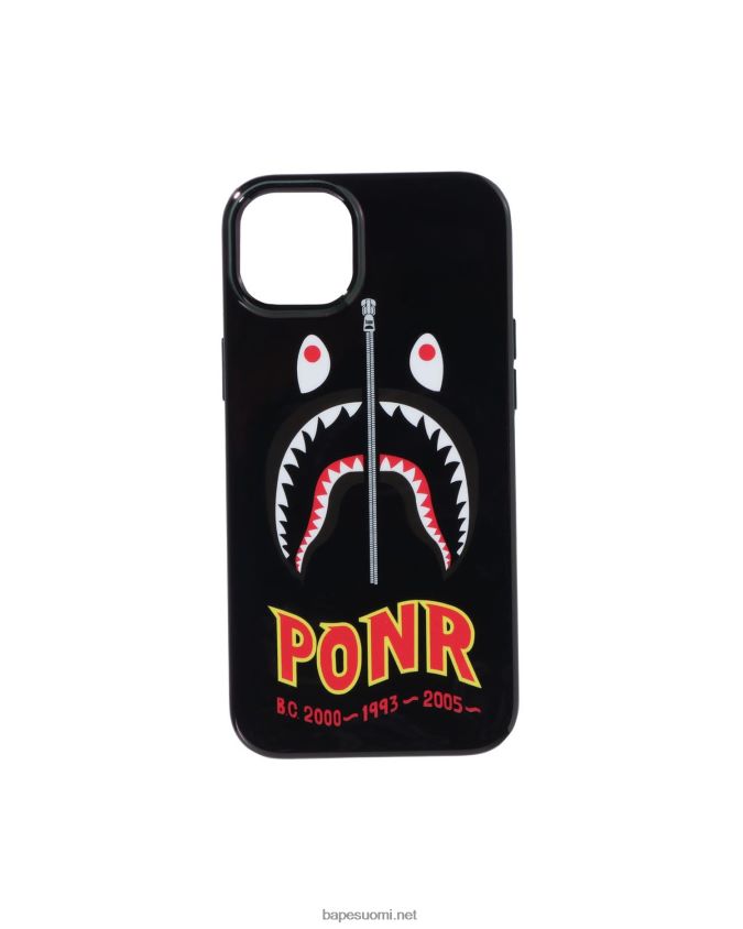 musta miehet A Bathing Ape Toinen shark iphone 14 max -kotelo 8HT2D8544