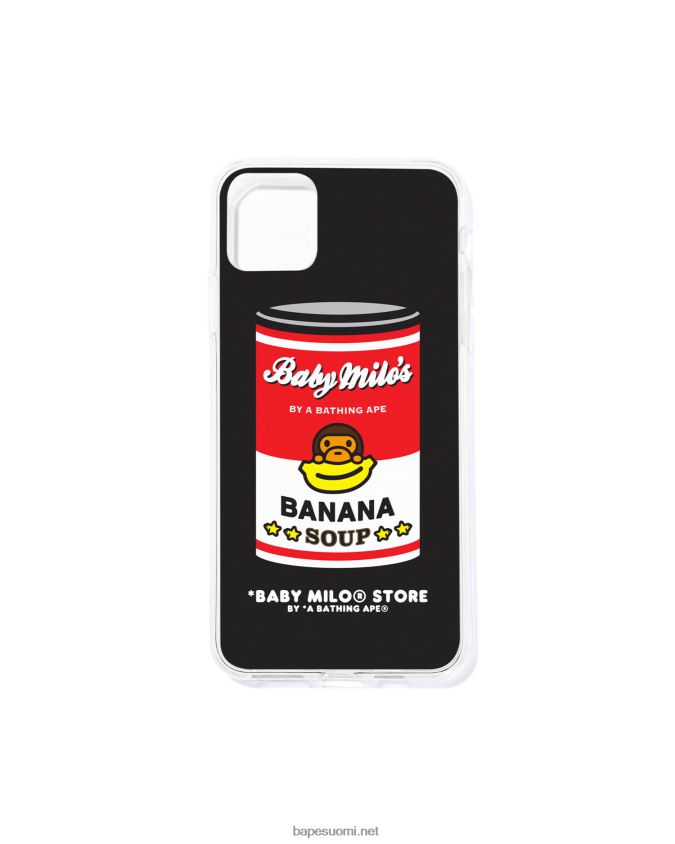 musta miehet A Bathing Ape banaanikeitto iphone 11 pro kotelo 8HT2D81189