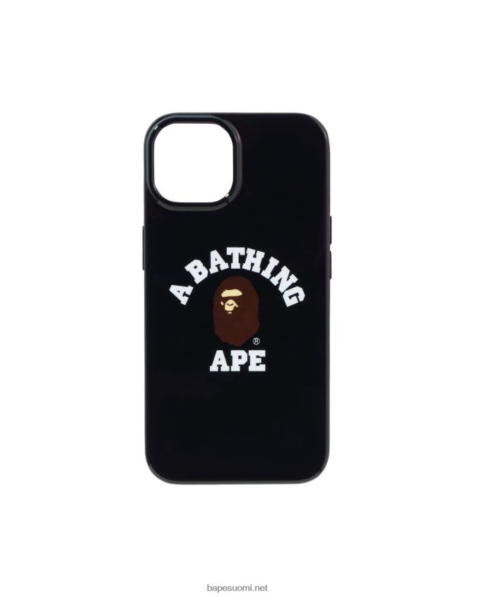 musta miehet A Bathing Ape college iphone 14 kotelo 8HT2D8543